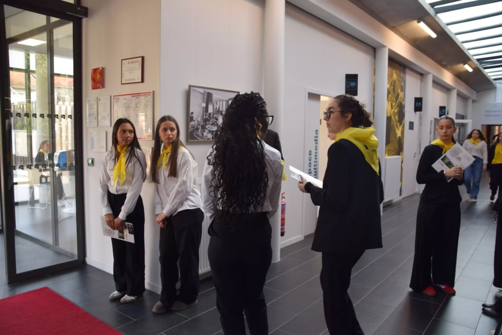 Photo JPO étudiants