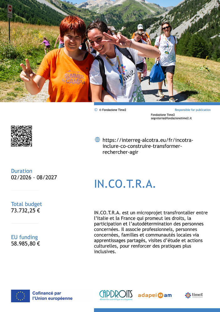 Affiche du programme IN.CO.T.R.A.